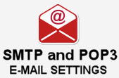 SMTP and POP3 Mail Settings